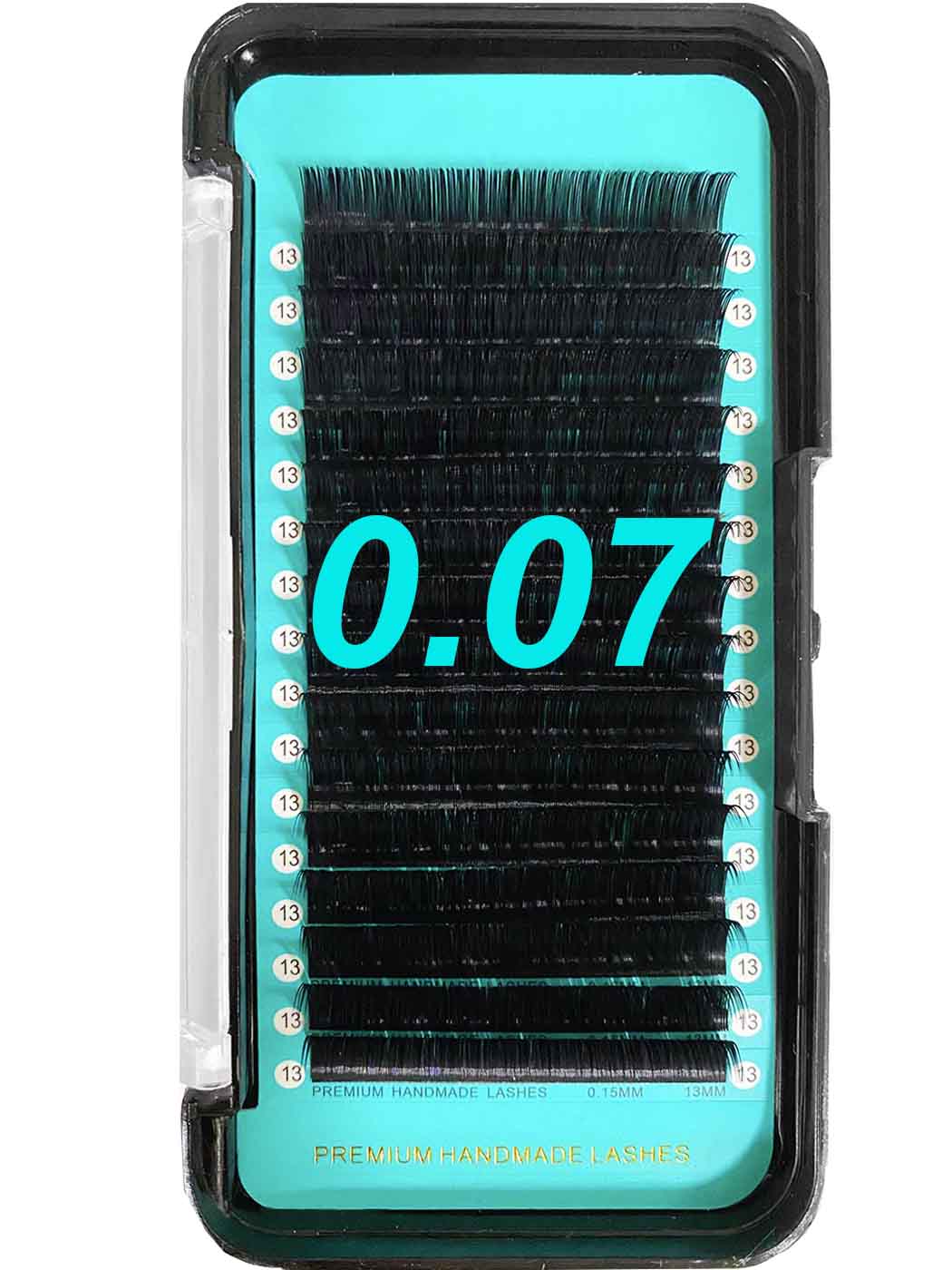 Cashmere Matte Faux Mink Deep Black Lash Extensions 【0.07mm 16-lines】【CLEARANCE SALE】