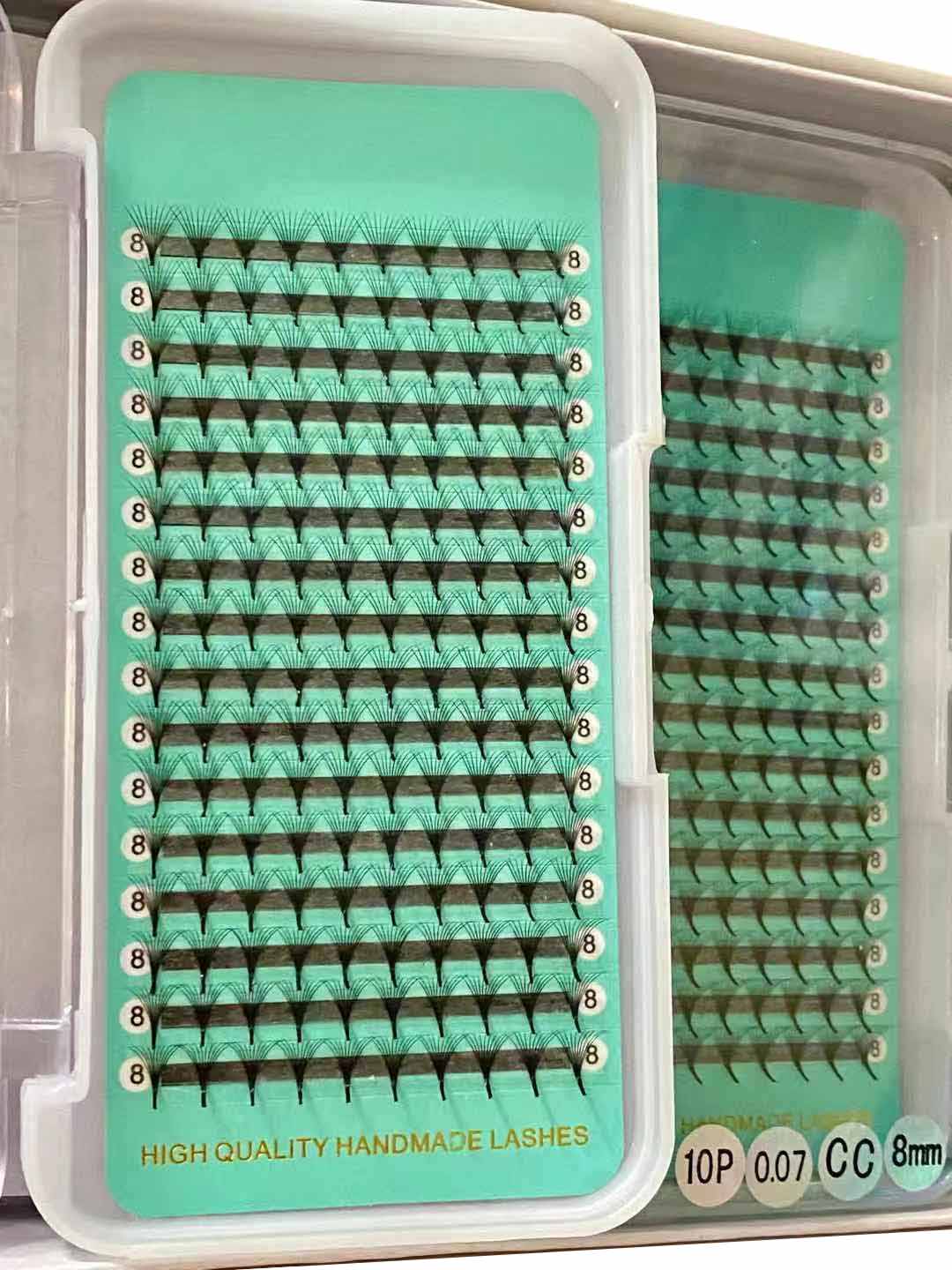 10D Slim/Sharp/Pointy Root Medium Stem Premade Fans 16 lines NO-Logo 160 fans【Sale】