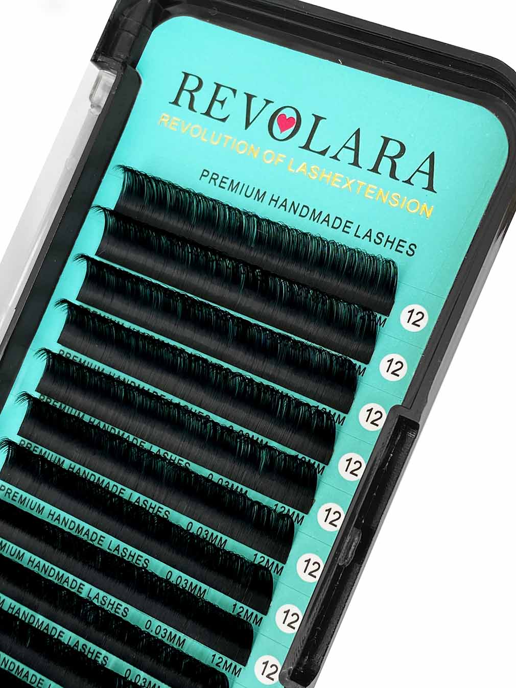 Cashmere Matte Faux Mink Deep Black Individual Lash Extensions 【0.03mm 16-lines】【CLEARANCE SALE】