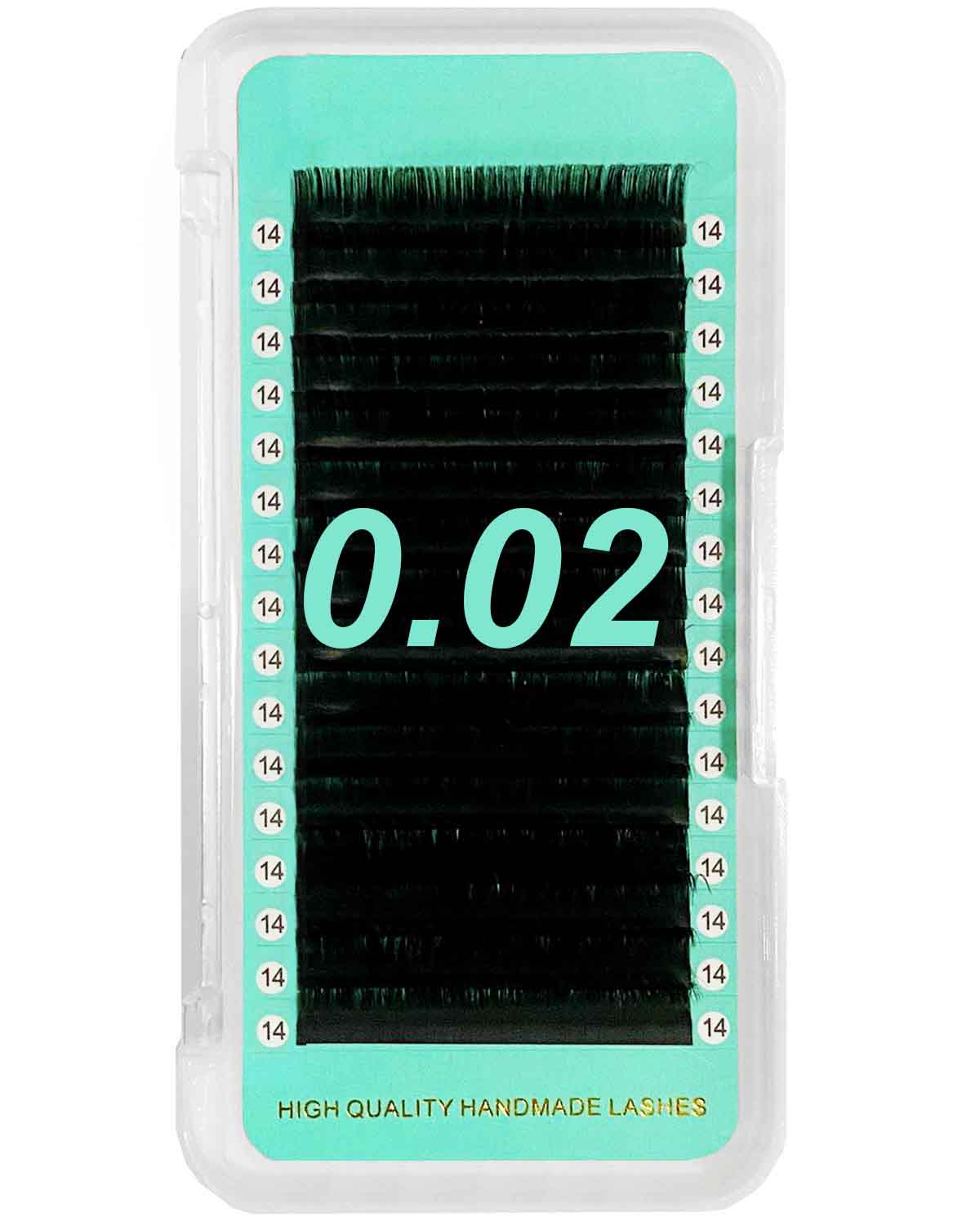 Cashmere PRO Extra Matte Deep Black Lash 【0.02 mm】16-lines - NO logo【Best Quality Ever】