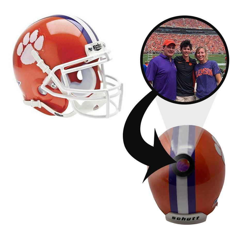 Clemson Tigers College Football Collectible Mini Helmet - Picture Inside - FANZ Collectibles