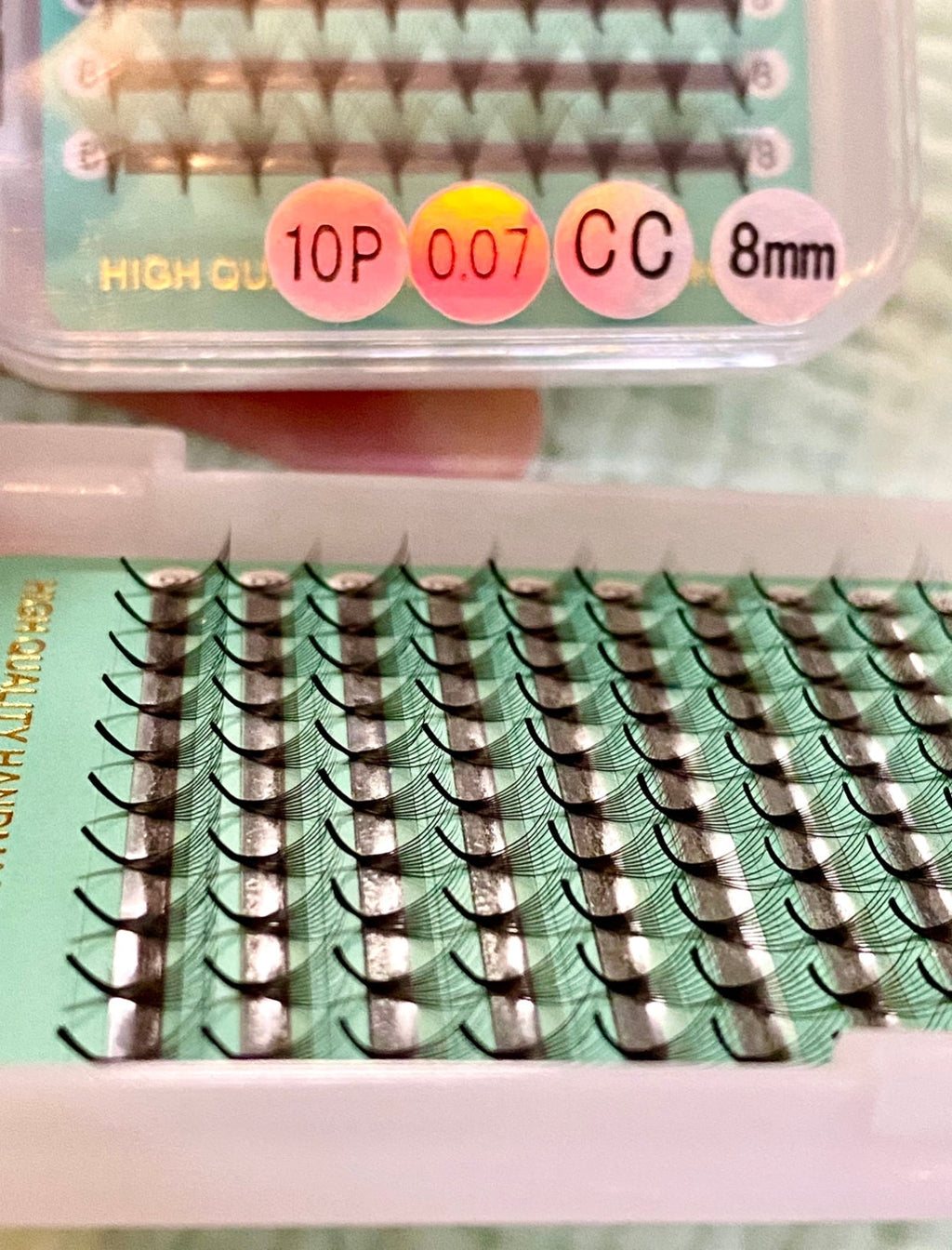 10D Slim/Sharp/Pointy Root Medium Stem Premade Fans 16 lines NO-Logo 160 fans【Sale】