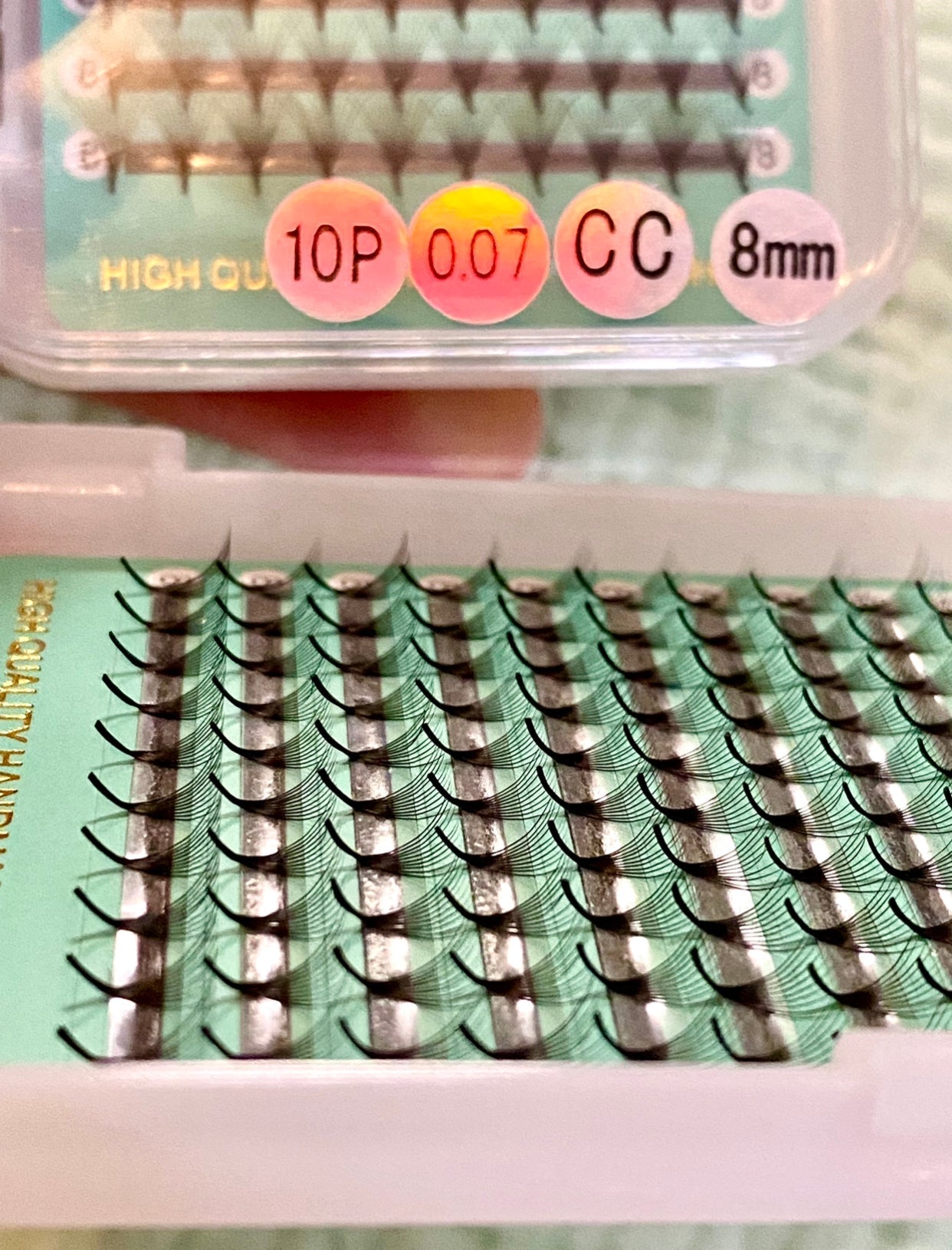 10D Slim/Sharp/Pointy Root Medium Stem Premade Fans 16 lines NO-Logo 160 fans【Sale】