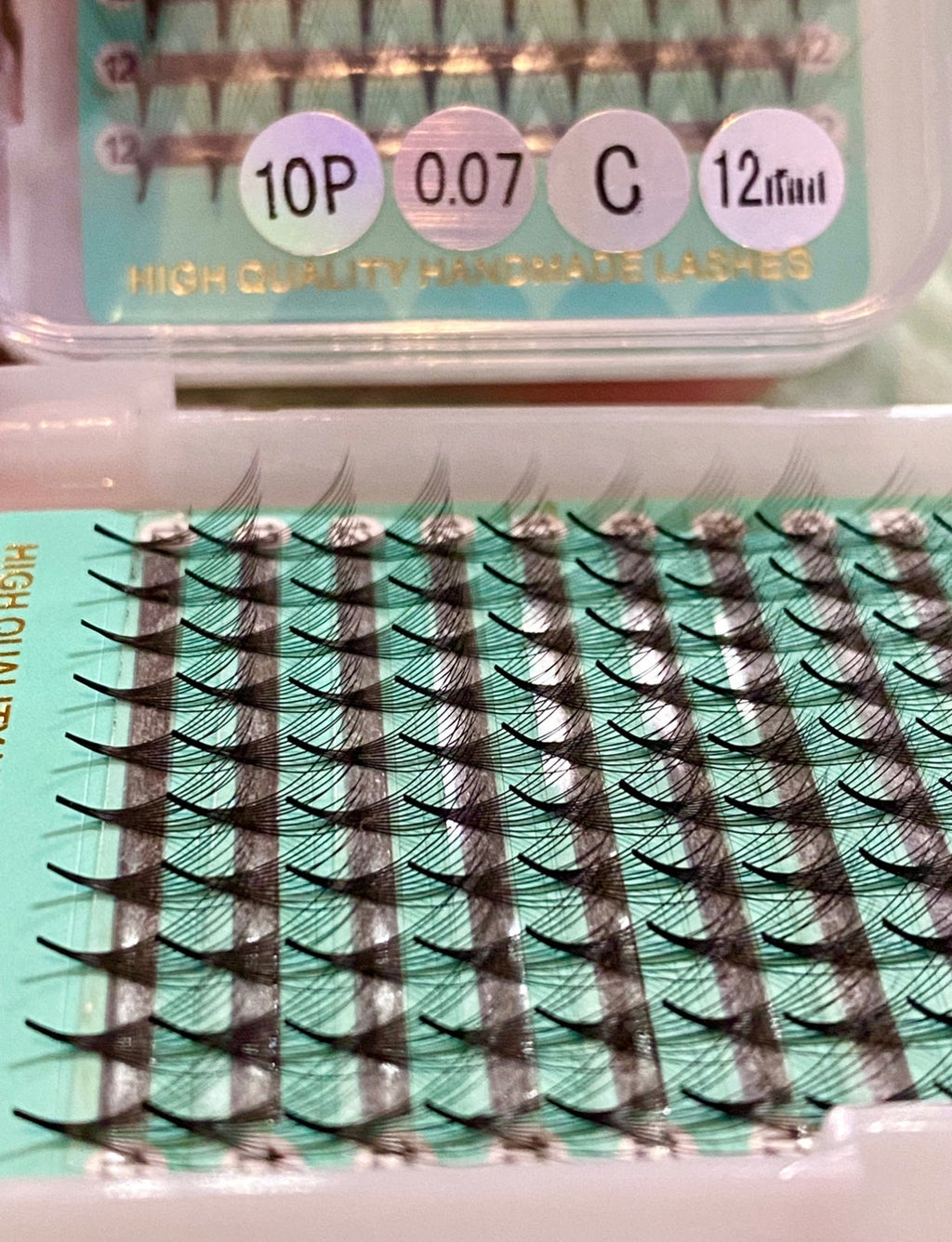 10D Slim/Sharp/Pointy Root Medium Stem Premade Fans 16 lines NO-Logo 160 fans【Sale】