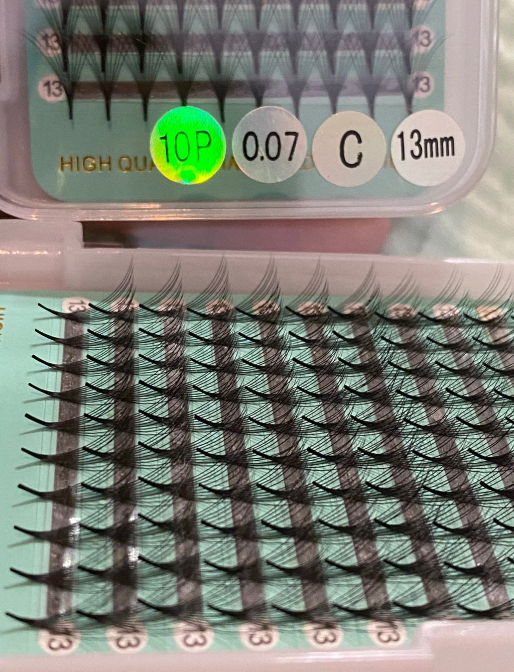 10D Slim/Sharp/Pointy Root Medium Stem Premade Fans 16 lines NO-Logo 160 fans【Sale】