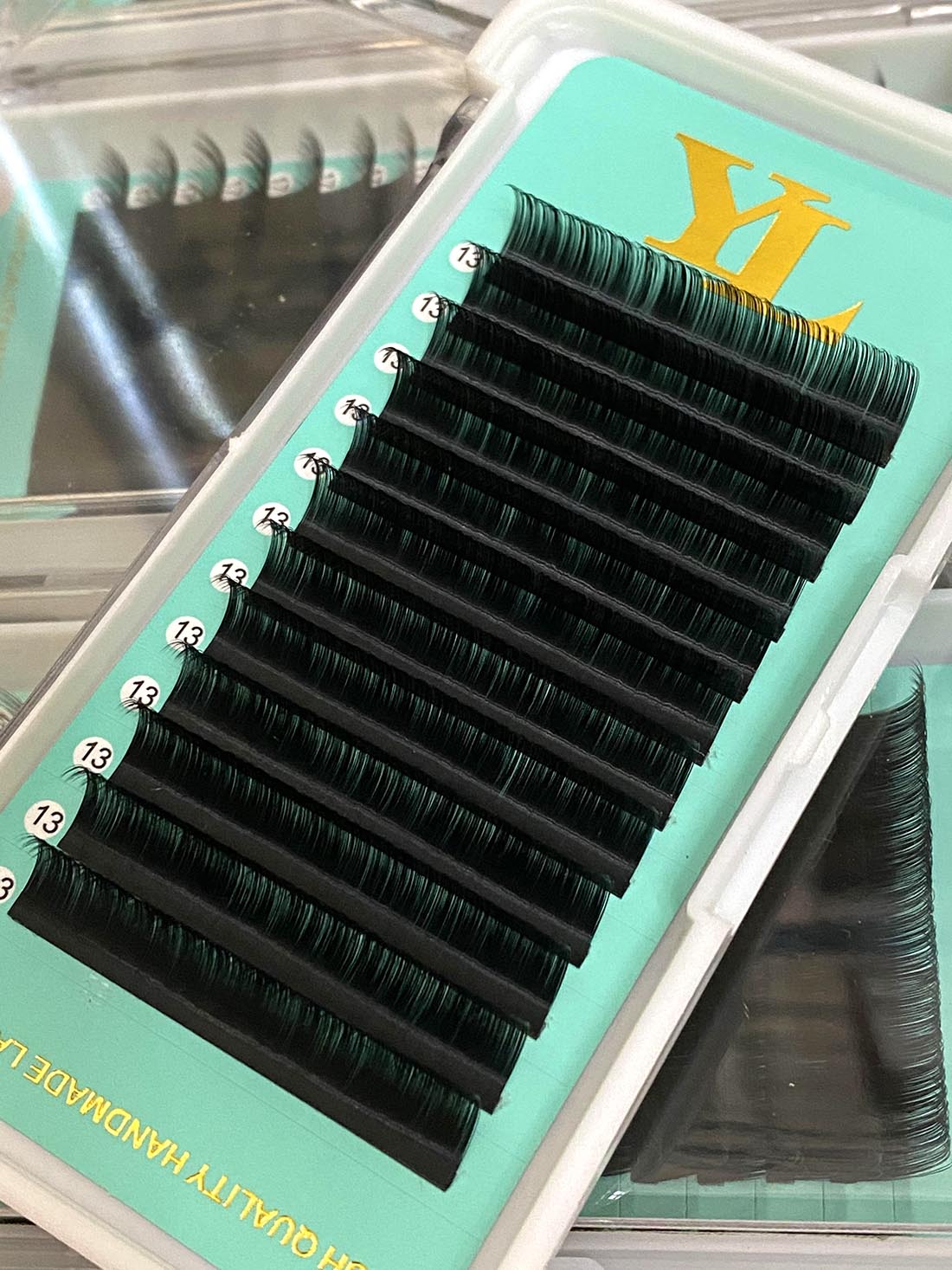 Cashmere PRO Extra Matte Deep Black Lashes【0.07mm 16-lines】【Best Quality Ever】