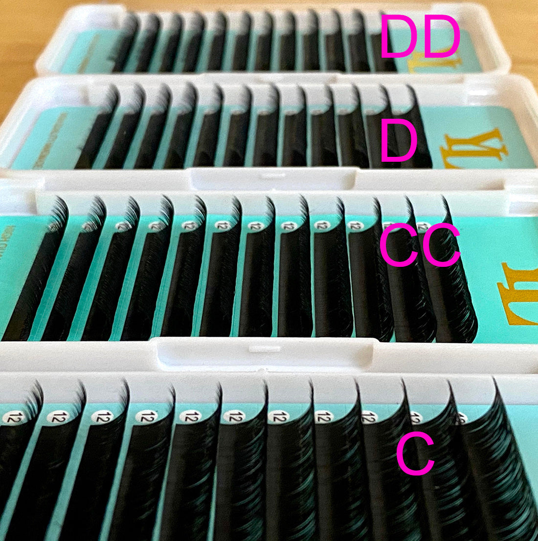 Classic Cashmere Matte Deep Black FauxMink Lash【0.15mm】16-Lines No-logo【Best Quality Ever】